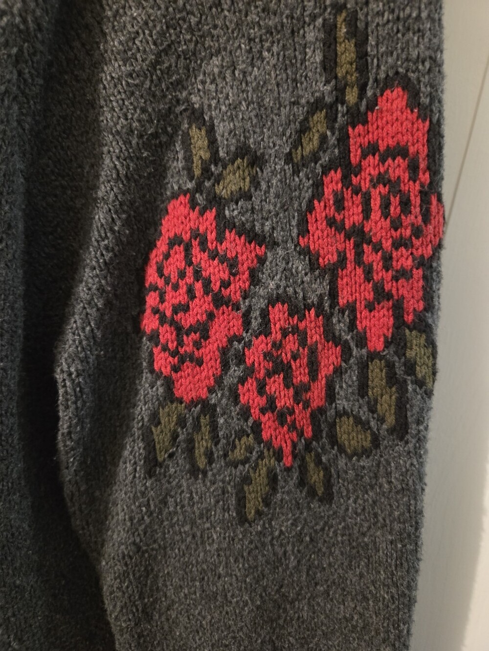 Sweater Hoodie Jacket Torrid Skulls And Roses 2 - Picture 5 of 7